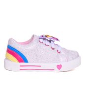 Tênis Infantil Linda Ju Unicórnio Branco