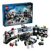 Lego 60457 City Garagem Personalizada Para Carros Da Polícia – 4 Jogos Pneus Missões  – 489 peças