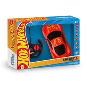 1:22 Rc Hot Wheels - 4 Canais - Vermelho - Com Luz - BR2472 BR2472