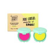 Kit Sombras Para Cabelos Mar De Cores