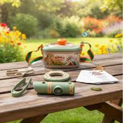 Brinquedo Infantil Maleta Lupa Explorador Natureza Insetos