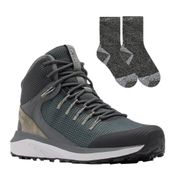 Kit Bota Impermeável Columbia Trailstorm Masculina + Meia