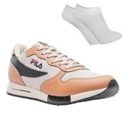 Kit Tênis Fila Euro Jogger Sport Masculino + Par de Meia