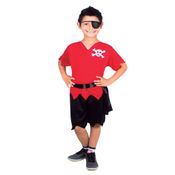 Fantasia - Pirata - Tamanho P - Brink Model