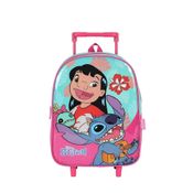Mochila de Rodinhas Sem Alça Luxcel Lilo e Stitch Pink