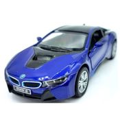Miniatura Carro I8 Ferro Coleção Abre Porta Carros Sportivo