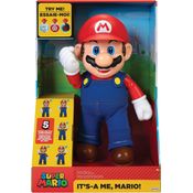 SUPER MARIO  BONECO ARTICULADO COM SOM  - CANDIDE
