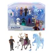 Conjunto de Bonecos Frozen da Moda - Anna e Elsa - Princesas Disney - Mattel
