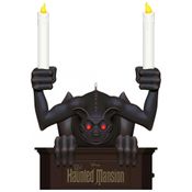 Enfeite Natalino Hallmark Keepsake 2025 Disney The Haunted Mansion Gargoyle com Luz, Plástico, 8,3 x 11,4 x 10,2cm