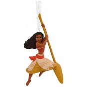 Enfeite de Natal Disney Moana Hallmark Resina Artesanal 10,2x5,1x2,4 cm