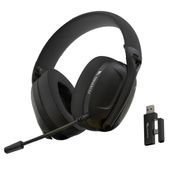 Headset Gamer SMAILWOLF L80 ultraleve c/ Tri-Mode Preto