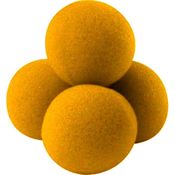 4 Bolas De Espuma - 2 Inch M4 Cor Amarelo
