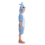 Fantasia Infantil Premium Stitch Original Disney com Touca Novabrink