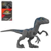 Jurassic World Rebirth Velociraptor Blue 15cm Mattel JGG14