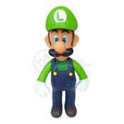 Boneco Luigi Grande Super Size 23Cm - Super Mario