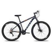 Bicicleta Colli Toronto Aluminio Aro 29 Disco-shimano 21v Azul Metálico