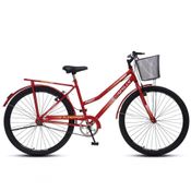 Bicicleta Transporte Aro 26 Colli Cazelle Fort Rosa Neon