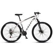 Bicicleta Athena Aro 29 Em Aço Com 21 Marchas Colli Branco