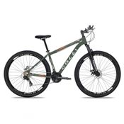 Bicicleta Colli Toronto Aluminio Aro 29 Disco-shimano 21v Verde Militar