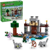 Lego Minecraft A Fortaleza Dos Lobos 312 Pecas 21261
