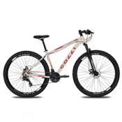 Bicicleta Colli Toronto Aluminio Aro 29 Disco-shimano 21v Bege Retrô