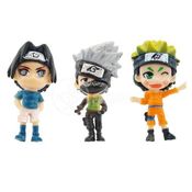 Kit 6 Bonecos Action Figure Naruto Akatsuki 6Cm