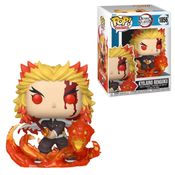 Funko Pop Demon Slayer Kyojuro Rengoku 1856 Figura de Vinil Oficial Colecionável