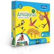 Quebra-Cabeça - Grandão - 48 Peças - Animais da Amazônia - Toyster