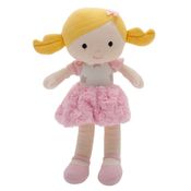 Boneca  – Zip Toys -  Malu Loira – Plush – Menina