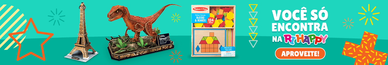 Banner quebra-cabeças exclusivos