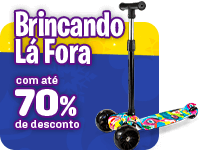 Brincando lá fora