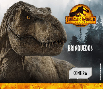 Figura Interativa - Jurassic World - Genyodectes Serus - Dinossauro Mordida  de Ataque - Mattel