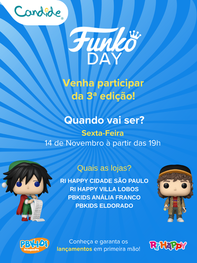 Card evento Funko day